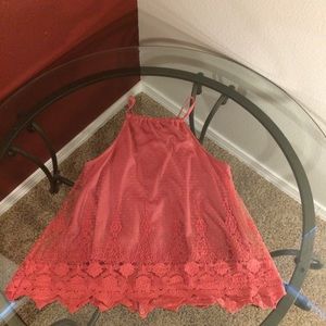 Gorgeous rosy summer tank 🌹💗